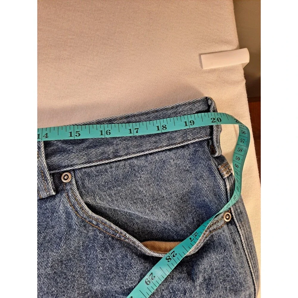 Duluth Trading Men's Jeans Size 40x30 Relaxed Fit Straight Leg Blue Denim
